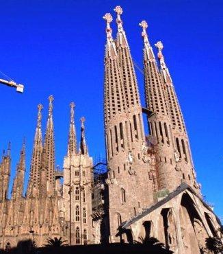 Sagrada Fami'lia, Barcelona,